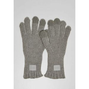 Urban Classics Knitted Wool Mix Smart Gloves heathergrey kép