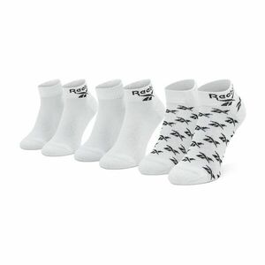 3 pár uniszex hosszú szárú zokni Reebok Cl Fo Ankle Sock 3P GG6674 White kép