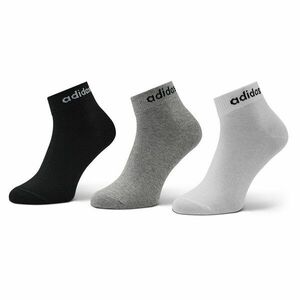 3 pár uniszex hosszú szárú zokni adidas IC1306 Black/Grey/White kép