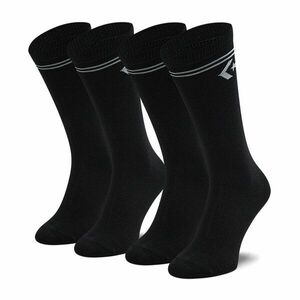 2 pár hosszú szárú férfi zokni Converse E1025B-2010 r.39-42 Fekete kép