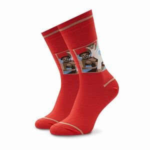 Unisex Magasszárú Zokni Stereo Socks Wet Nightmare Piros kép