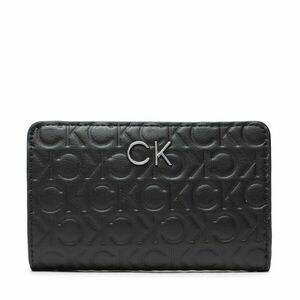 Nagy női pénztárca Calvin Klein Re Lock Bifold Wallet Emb Mono K60K610240 BAX kép