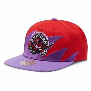 Baseball sapka Mitchell & Ness NBA Sharktooth Raptors HHSS2978 Red/Purple kép
