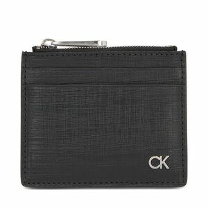 Bankkártya tartó Calvin Klein Ck Must Cardholder W/Zip K50K510885 Ck Black Check BAX kép
