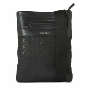 Válltáska Calvin Klein Ck Elevated Flatpack Repreve K50K510823 Black Tonal Mono 01L kép