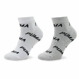 2 pár hosszú szárú unisex zokni Puma 907948 02 White/Grey/Black kép