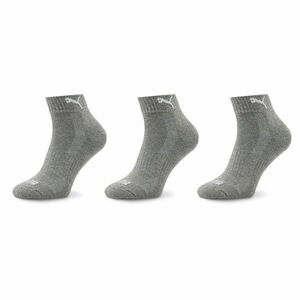 3 pár uniszex hosszú szárú zokni Puma 907943 03 Middle Grey Melange kép