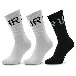 3 pár uniszex hosszú szárú zokni Unfair Athletics Basic UNFR22-076 Black/White kép