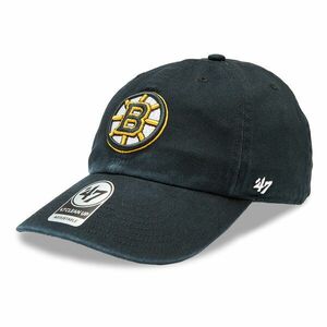 Baseball sapka 47 Brand NHL Boston Bruins '47 CLEAN UP H-RGW01GWS-BK Black kép