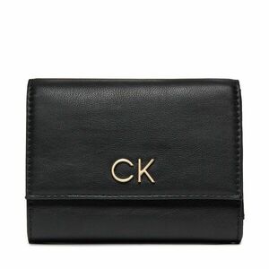 Nagy női pénztárca Calvin Klein Re-Lock Trifold Md K60K608994 Ck Black BEH kép