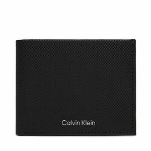 Nagyméretű férfi pénztárca Calvin Klein Ck Must Bifold 6Cc W/Bill K50K511383 Ck Black Pique BEH kép