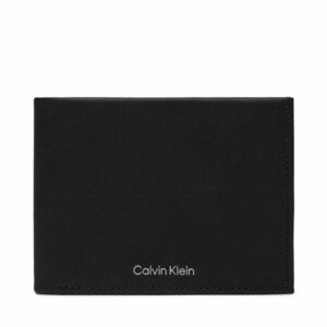 Nagyméretű férfi pénztárca Calvin Klein Ck Must Trifold 10Cc W/Coin K50K511380 Ck Black Pique BEH kép