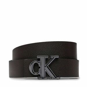 Férfi öv Calvin Klein Jeans Gift Prong Harness Lthr Belt35Mm K50K511516 Black/Bitter Brown 0GS kép