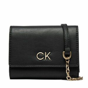 Nagy női pénztárca Calvin Klein Re-Lock Trifold Md W/Chain K60K611458 Ck Black BEH kép