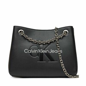 Táska Calvin Klein Jeans Sculpted Shoulder Bag24 Mono K60K607831 Black/Metallic Logo 0GL kép