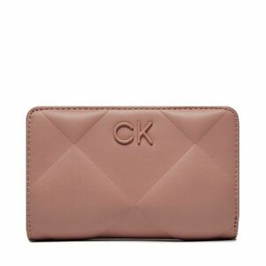 Nagy női pénztárca Calvin Klein Re-Lock Quilt Bifold Wallet K60K611374 Ash Rose VB8 kép