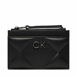 Bankkártya tartó Calvin Klein Re-Lock Quilt Cardholder K60K611372 Ck Black BEH kép