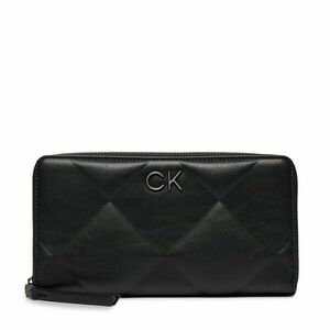 Nagy női pénztárca Calvin Klein Re-Lock Quilt Za Wallet Lg K60K610774 Ck Black BEH kép