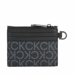 Bankkártya tartó Calvin Klein Subtle Mono 6Cc Holder W/Zip K50K509236 Black Classic Mono 01H kép