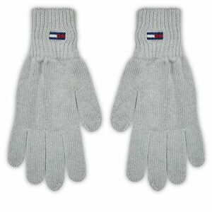 Női kesztyű Tommy Jeans Tjw Flag Gloves AW0AW15480 Silver Grey P03 kép