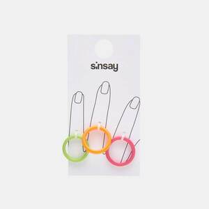 Sinsay - 3 darab gyűrű - Többszínű kép