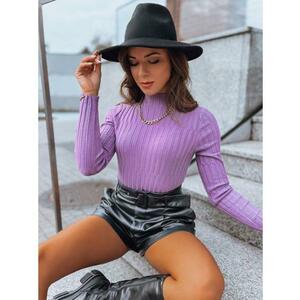 Női garbó pulóver OASIS lila kép
