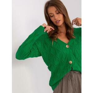 Női pulóver RUE PARIS zöld kép