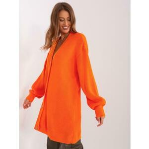 Női V-nyakú pulóver ARDY narancssárga kép