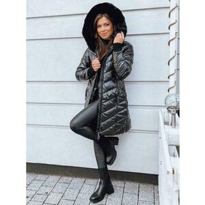 Női téli steppelt kabát BELLATRIX fekete kép