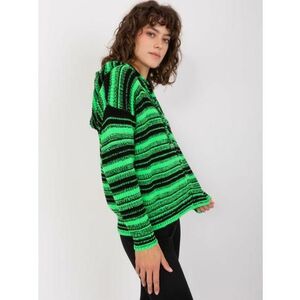 Női pulóver BLOH zöld-fekete kép