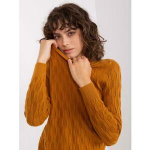 Női pulóver ATA mustár kép