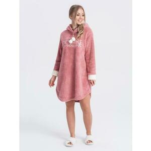 Női pizsamás hálóing ULR255 rózsaszín kép