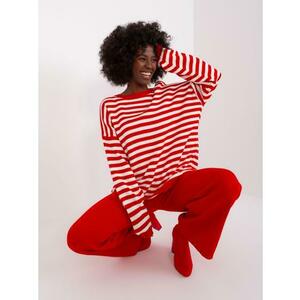 Női szett nadrággal TEVAS piros és ekrü színben kép