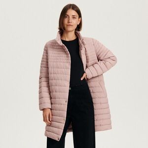 Reserved - Steppelt kabát megkötős derékövvel - Rózsaszín kép