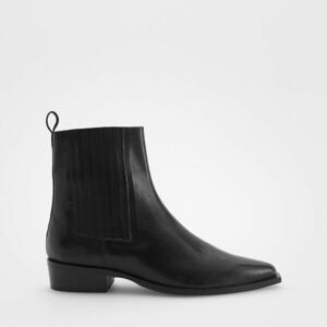 Reserved - Ladies` ankle boots - Fekete kép