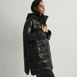 Reserved - Steppelt kabát - Fekete kép
