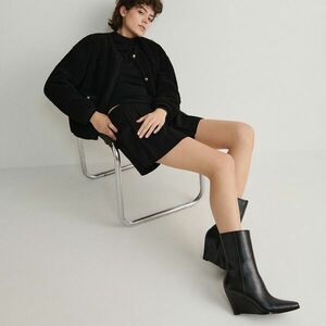 Reserved - Ladies` ankle boots - Fekete kép