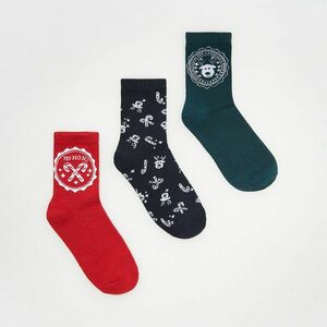 Reserved - 3 pár karácsonyi zokni - Zöld kép