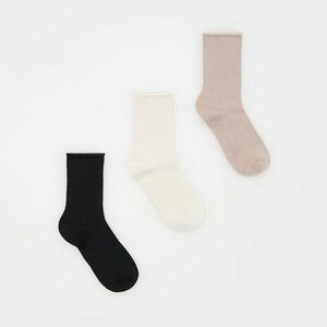 Reserved - 3 pár pamutkeverék zokni - Fekete kép