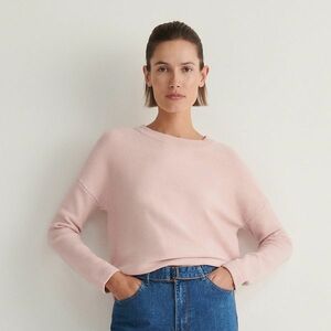 Reserved - Egyszerű pulóver - Rózsaszín kép