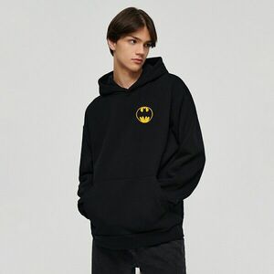 House - Kapucnis pulóver Batman - Fekete kép