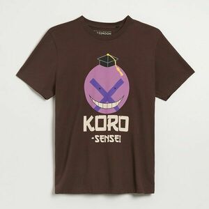 House - Póló mintával Koro Sensei - Barna kép