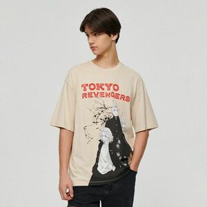 House - Póló mintával Tokyo Revengers - Krém kép