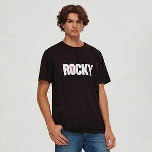 House - Póló mintával Rocky - Fekete kép