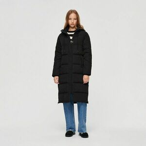 House - Steppelt kabát kapucnival - Fekete kép