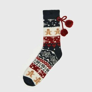 House - Meleg karácsonyi zokni - Többszínű kép