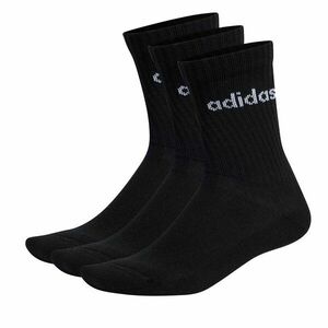 Unisex Magasszárú Zokni adidas Linear Crew Cushioned Socks 3 Pairs IC1301 black/white kép