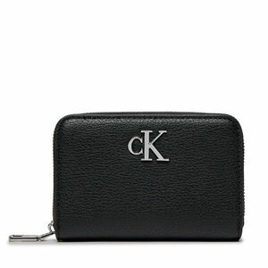 Kis női pénztárca Calvin Klein Minimal Monogram Med Za K60K611500 Black BEH kép