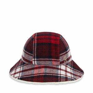 Kalap Tommy Hilfiger Tommy Check Bucket Hat AW0AW15313 Space Blue DW6 kép