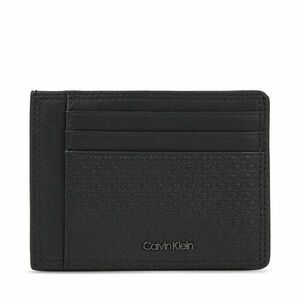Bankkártya tartó Calvin Klein Minimalism Id Cardholder K50K510906 Black/Tonal Mono 01O kép
